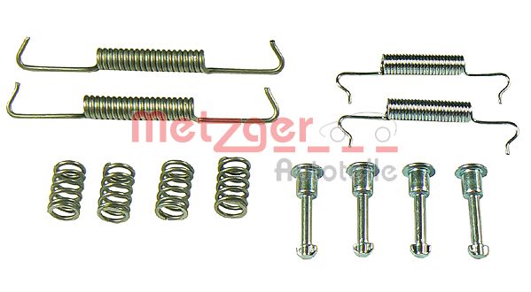 Zubehörsatz, Feststellbremsbacken - 105-0877 METZGER