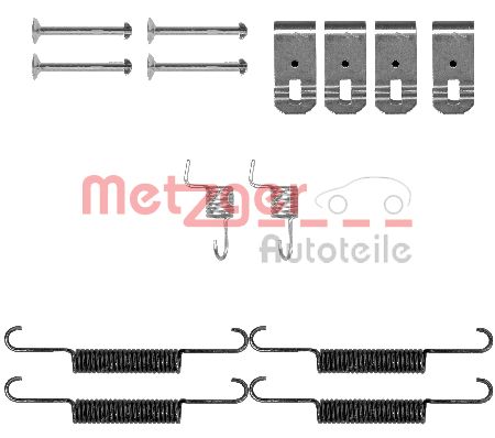 Комплектующие, стояночная тормозная система - 105-0895 METZGER