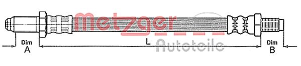 Flessibile frizione - 4112219 METZGER