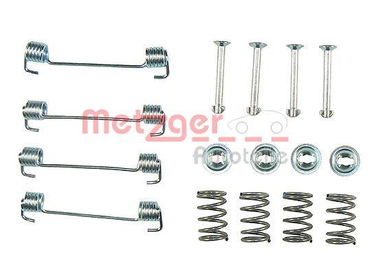 Accessory Kit, parking brake shoes - 105-0619 METZGER
