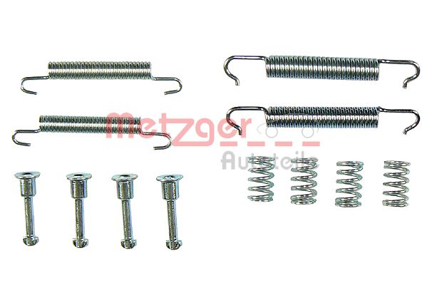 Kit accessori, Ganasce freno stazionamento - 105-0621 METZGER
