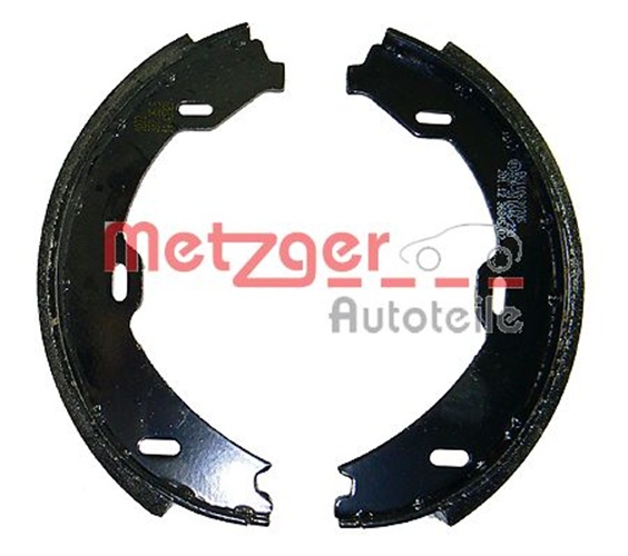 Brake Shoe Set, parking brake - MG 978 METZGER