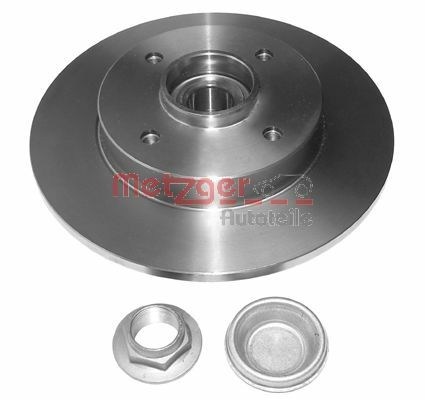 Bremsscheibe - 6110018 METZGER