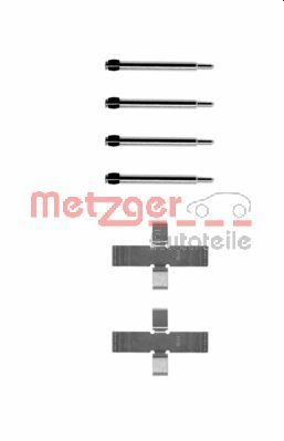 priedų komplektas, diskinių stabdžių trinkelės - 109-0903 METZGER