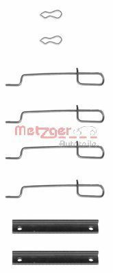 Kit accessori, Pastiglia freno - 109-0992 METZGER