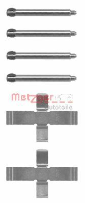 Accessory Kit, disc brake pad - 109-1046 METZGER