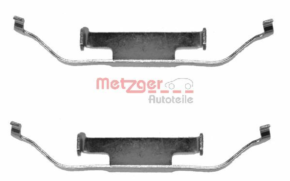 Kit accessori, Pastiglia freno - 109-1097 METZGER
