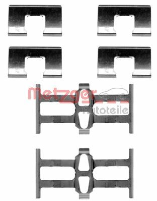 Accessory Kit, disc brake pad - 109-1118 METZGER