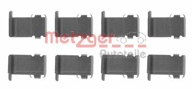 Kit accessori, Pastiglia freno - 109-1162 METZGER