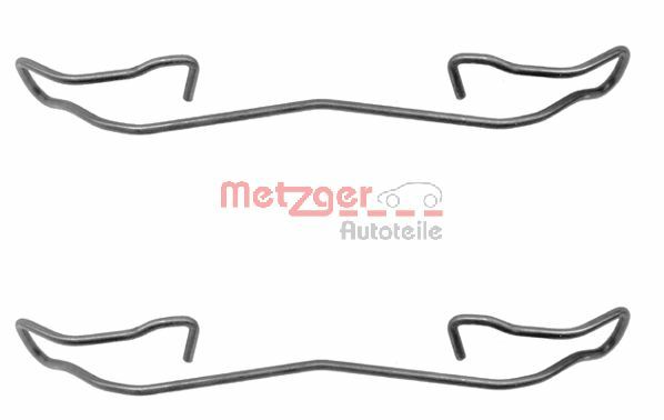 Accessory Kit, disc brake pad - 109-1187 METZGER