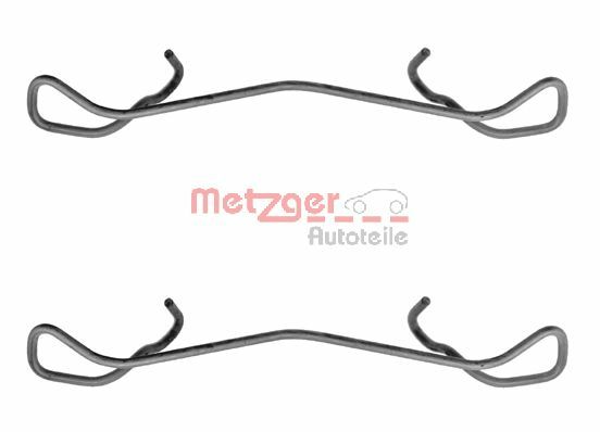 Комплектующие, колодки дискового тормоза - 109-1189 METZGER
