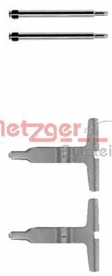 Kit accessori, Pastiglia freno - 109-1217 METZGER