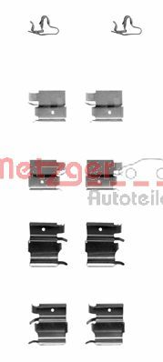 Accessory Kit, disc brake pad - 109-1240 METZGER