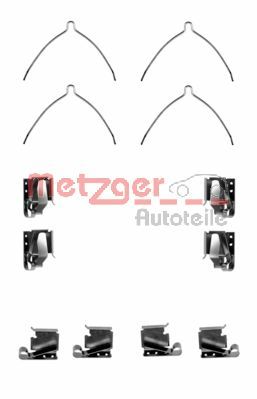 Accessory Kit, disc brake pad - 109-1269 METZGER
