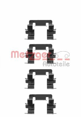 Accessory Kit, disc brake pad - 109-1278 METZGER