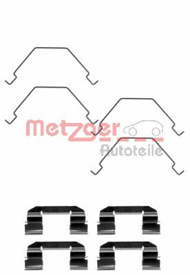 Accessory Kit, disc brake pad - 109-1292 METZGER