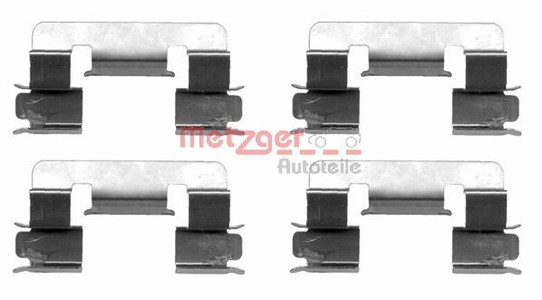 Accessory Kit, disc brake pad - 109-1293 METZGER