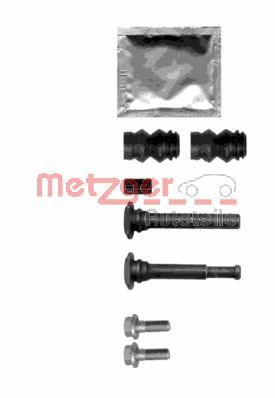 Kit manicotti di guida, Pinza freno - 113-1355X METZGER