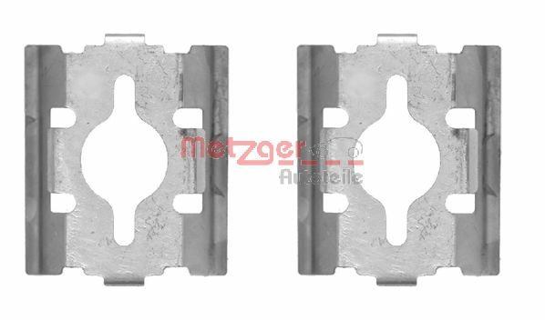 Accessory Kit, disc brake pad - 109-1600 METZGER