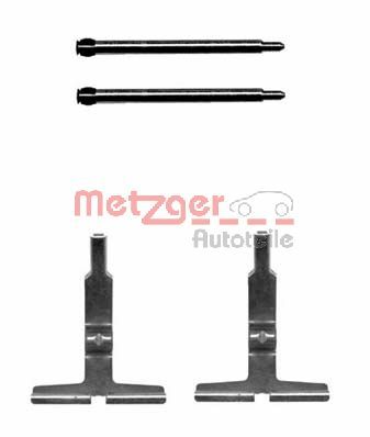 Kit accessori, Pastiglia freno - 109-1602 METZGER