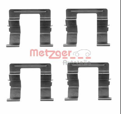 Accessory Kit, disc brake pad - 109-1605 METZGER