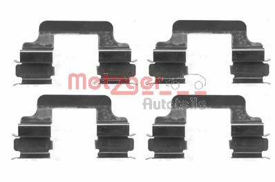 Kit accessori, Pastiglia freno - 109-1610 METZGER