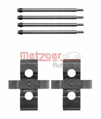 Kit accessori, Pastiglia freno - 109-1611 METZGER