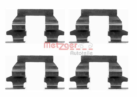 Accessory Kit, disc brake pad - 109-1625 METZGER
