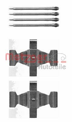 Accessory Kit, disc brake pad - 109-1636 METZGER