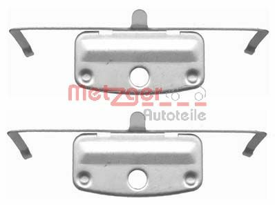 Kit accessori, Pastiglia freno - 109-1644 METZGER
