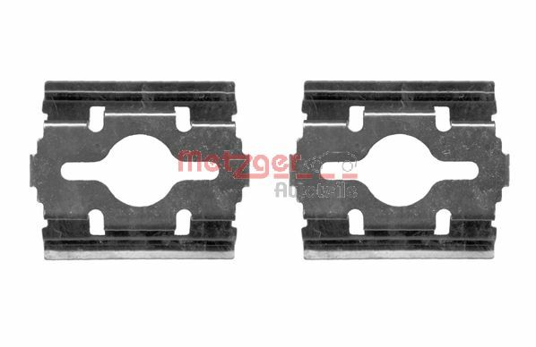 Kit accessori, Pastiglia freno - 109-1657 METZGER