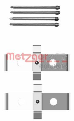 Kit accessori, Pastiglia freno - 109-1674 METZGER