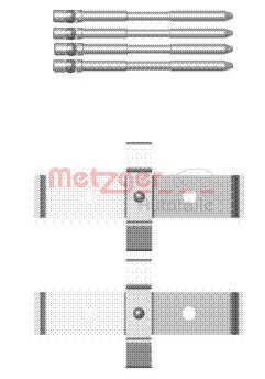 Accessory Kit, disc brake pad - 109-1694 METZGER