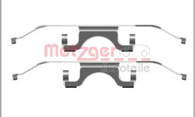 Kit accessori, Pastiglia freno - 109-1702 METZGER