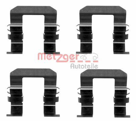 Accessory Kit, disc brake pad - 109-1704 METZGER