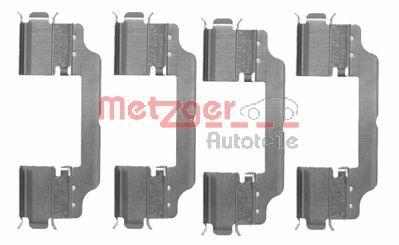 Accessory Kit, disc brake pad - 109-1716 METZGER