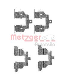 priedų komplektas, diskinių stabdžių trinkelės - 109-1737 METZGER
