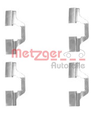 Accessory Kit, disc brake pad - 109-1749 METZGER
