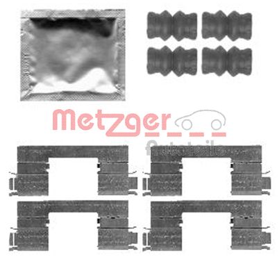 Accessory Kit, disc brake pad - 109-1798 METZGER