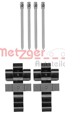 Accessory Kit, disc brake pad - 109-1852 METZGER
