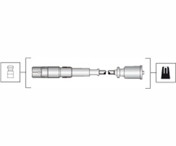 Zündleitungssatz - 941318111285 MAGNETI MARELLI