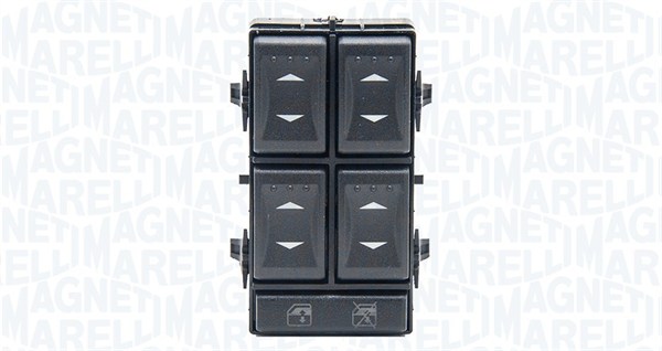 Interruttore, Alzacristallo - 000051034010 MAGNETI MARELLI