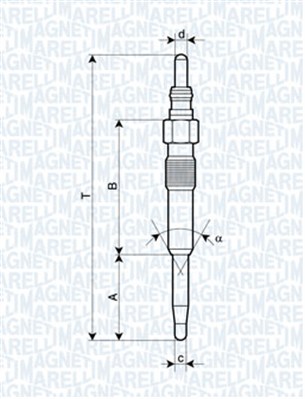 Candeletta - 062900038304 MAGNETI MARELLI