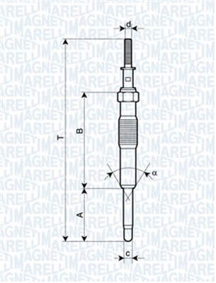 Candeletta - 062900034304 MAGNETI MARELLI