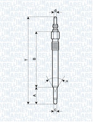 Candeletta - 062900057304 MAGNETI MARELLI