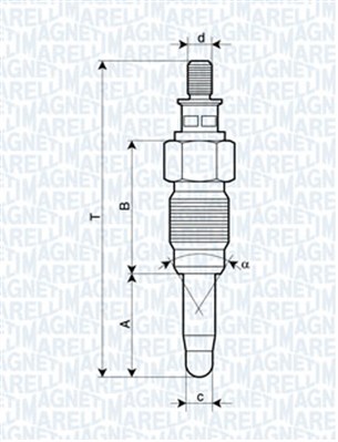 Candeletta - 062900056304 MAGNETI MARELLI