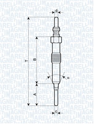 Candeletta - 062900089304 MAGNETI MARELLI