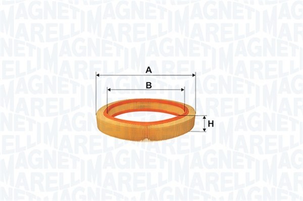 Filtro aria - 153071762408 MAGNETI MARELLI