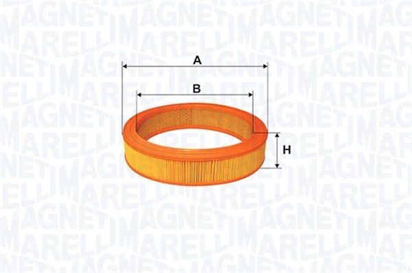 Filtro aria - 153071762407 MAGNETI MARELLI
