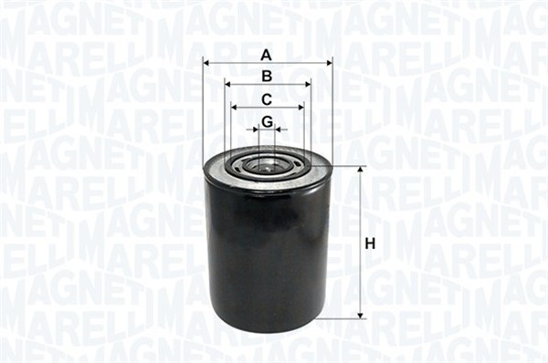 Ölfilter - 153071760101 MAGNETI MARELLI